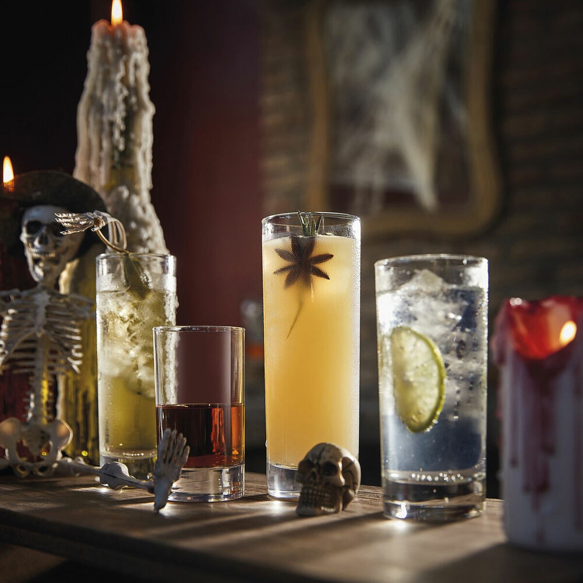 Set of glasses J3308 Transparent Glass 290 ml (6 Pieces)