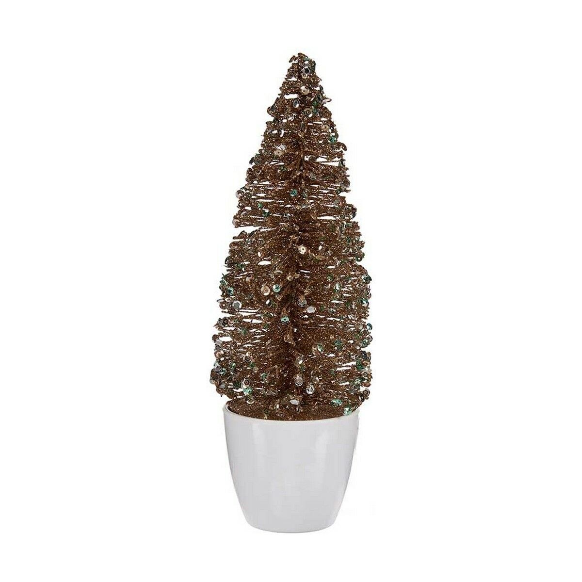 Christmas Tree Mint Champagne Plastic 9 x 28 x 9 cm Small