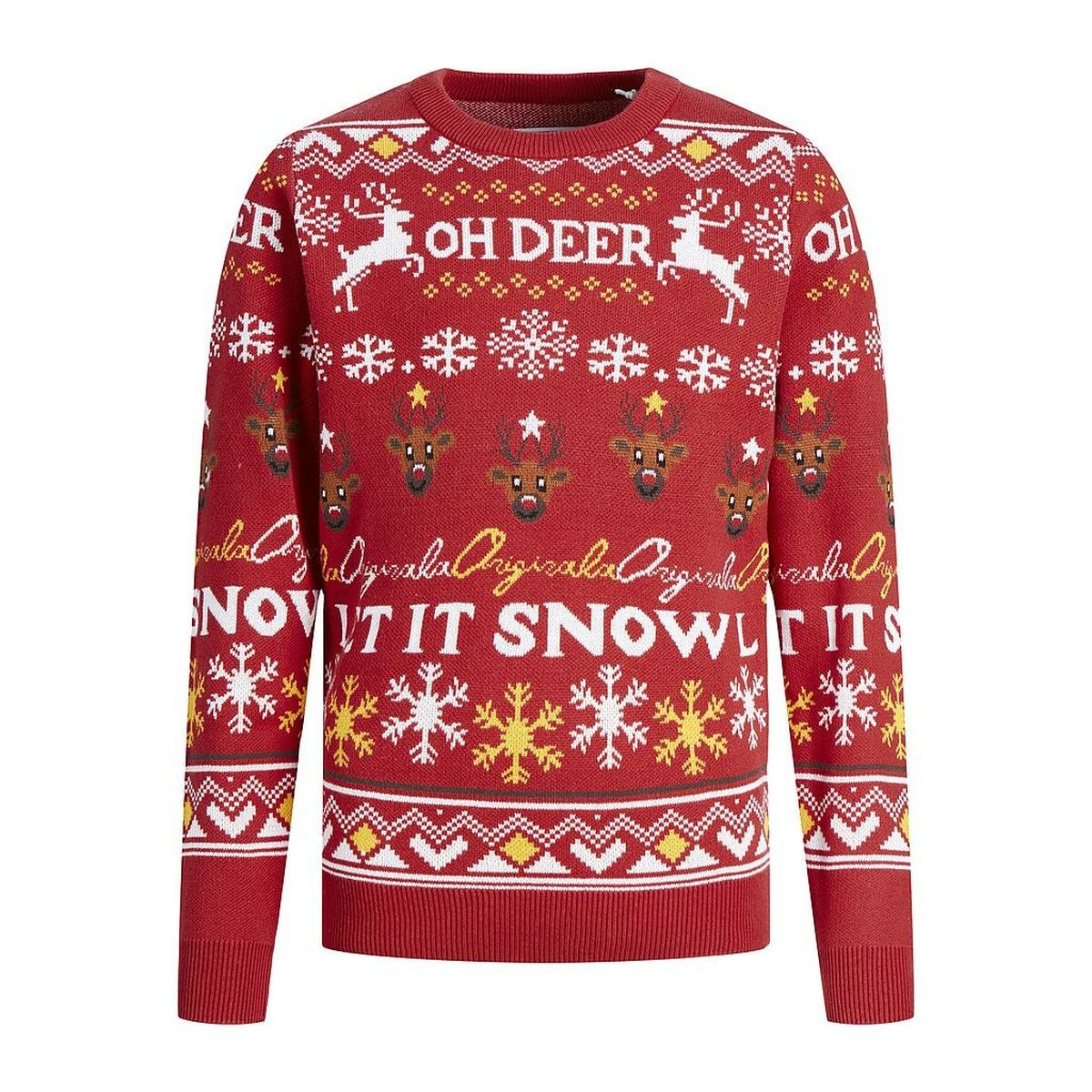 Unisex Jumper JORHOHO 12221312 Red