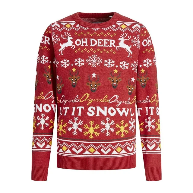 Unisex Jumper JORHOHO 12221312 Red