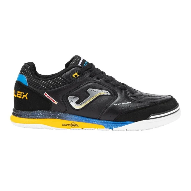 Adult's Indoor Football Shoes Top Flex Rebound 2501 Black