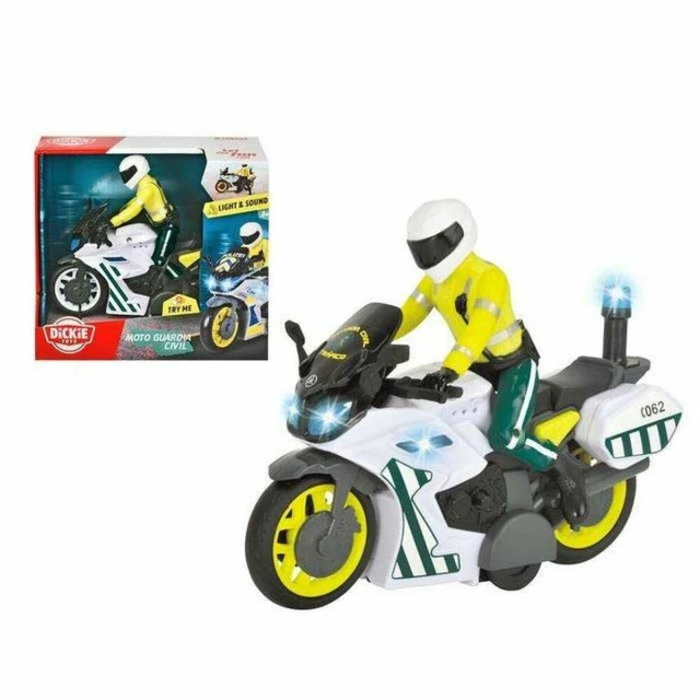 Motorcycle 17 cm Police Officer
