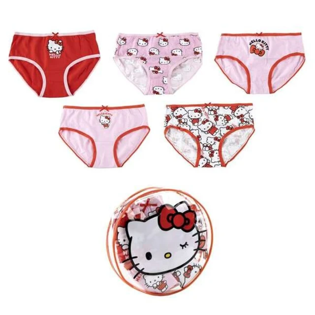 Pack of Girls Knickers Multicolour