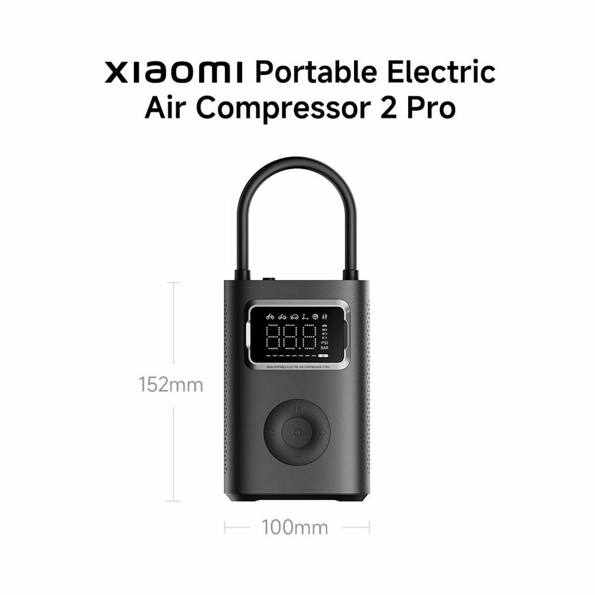 Portable Air Compressor with LED Light. BHR9099GL 30 L