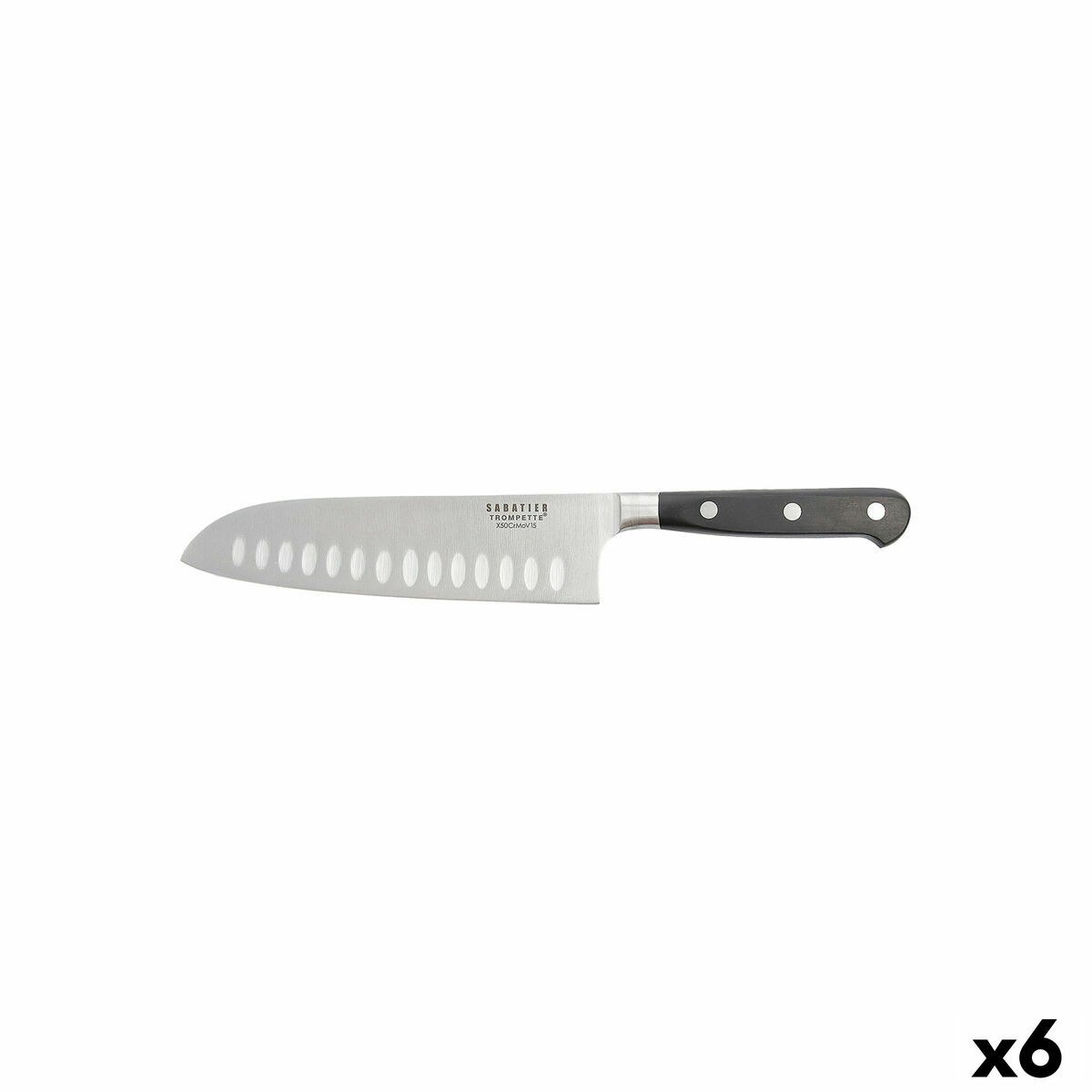 Santoku Knife Origin Steel Metal (Pack 6x)