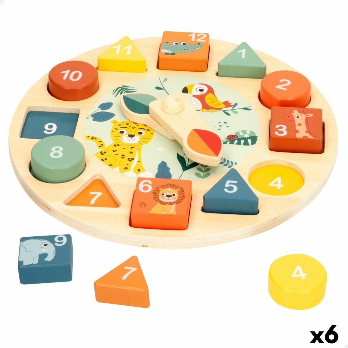 Educational Game animals Watch (6 Units)