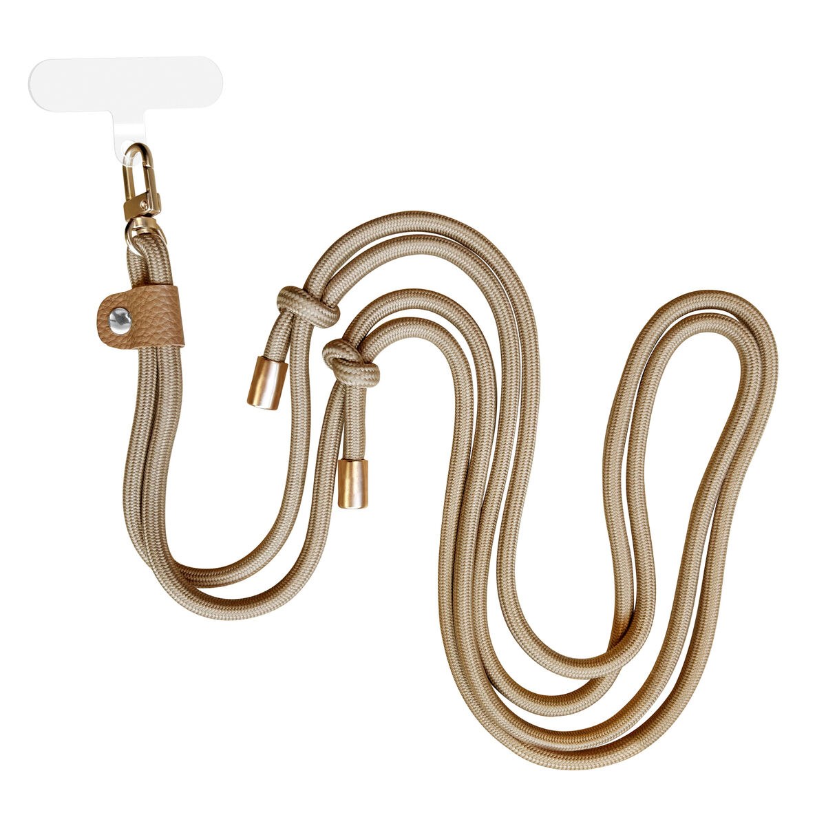 Mobile Phone Lanyard Sand
