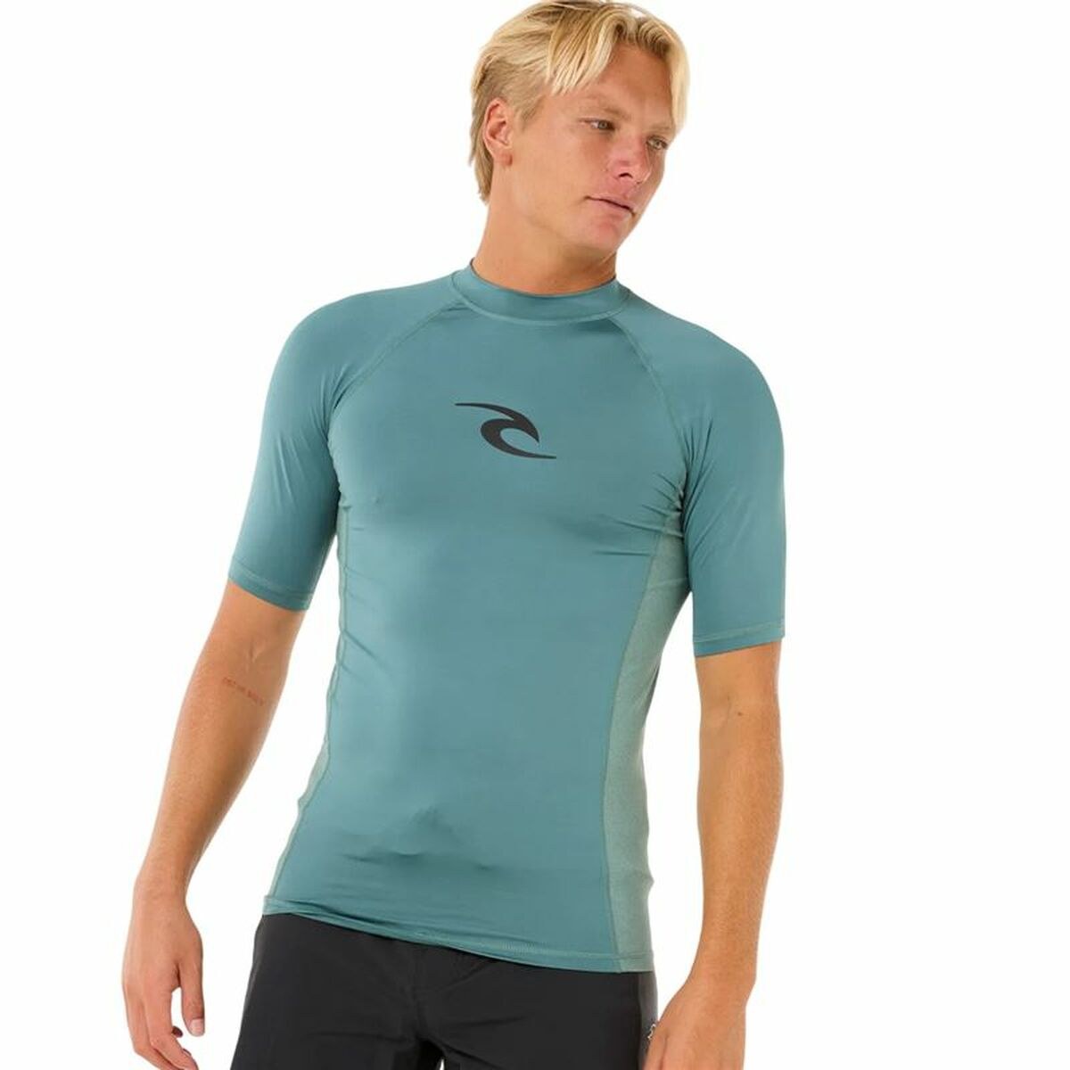 Bathing T-shirt Waves Upf Perf S/S Blue
