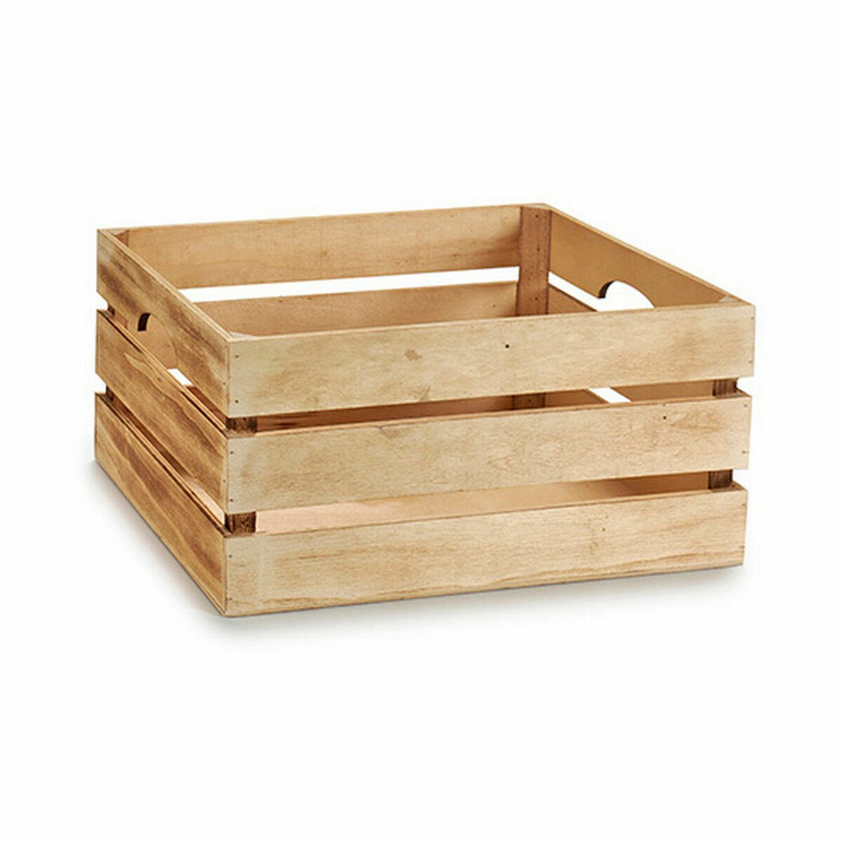 Decorative box Brown Wood (9Units)