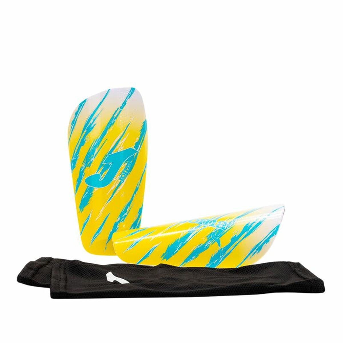 Football Shinguards Spider Yellow