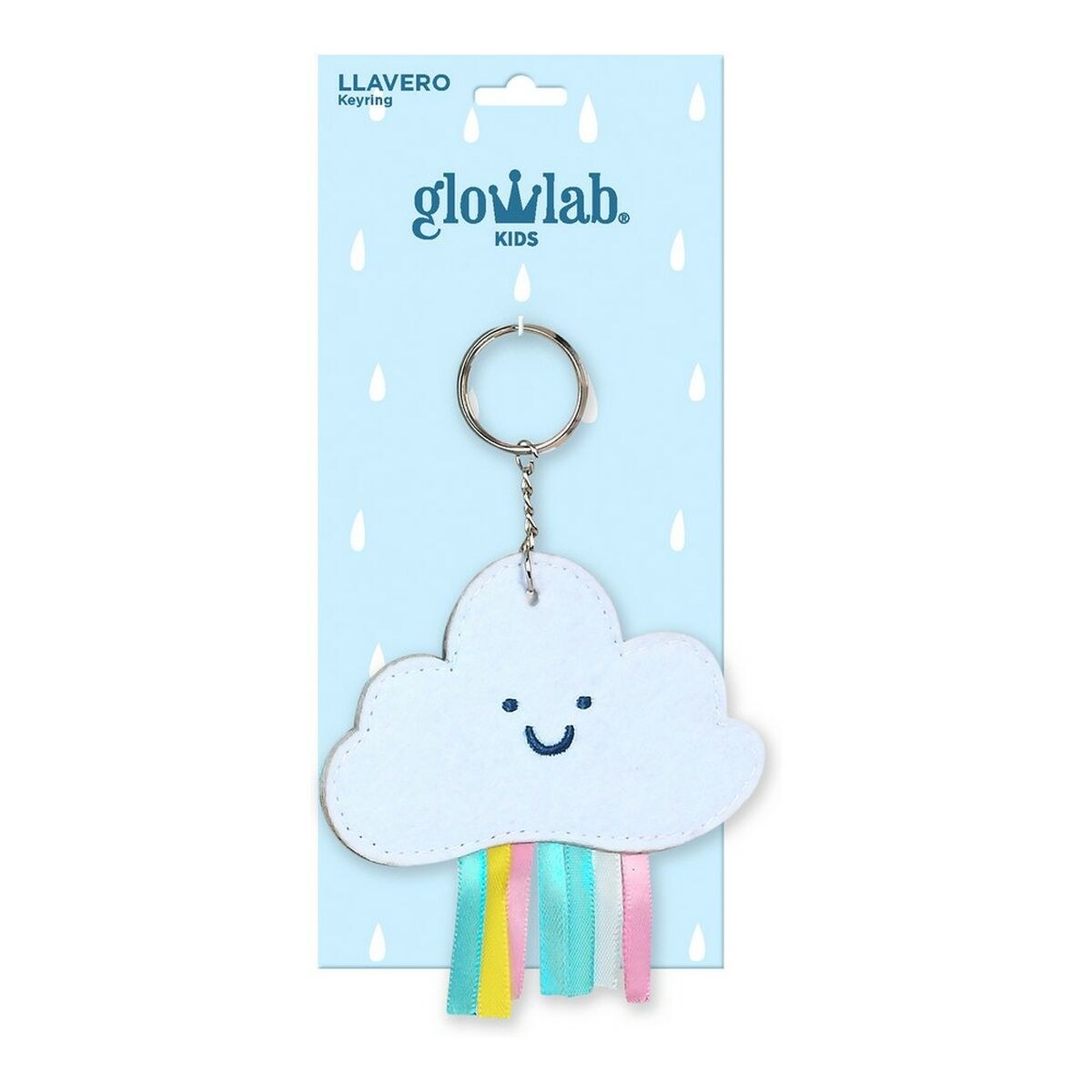 Keychain Cloud Blue