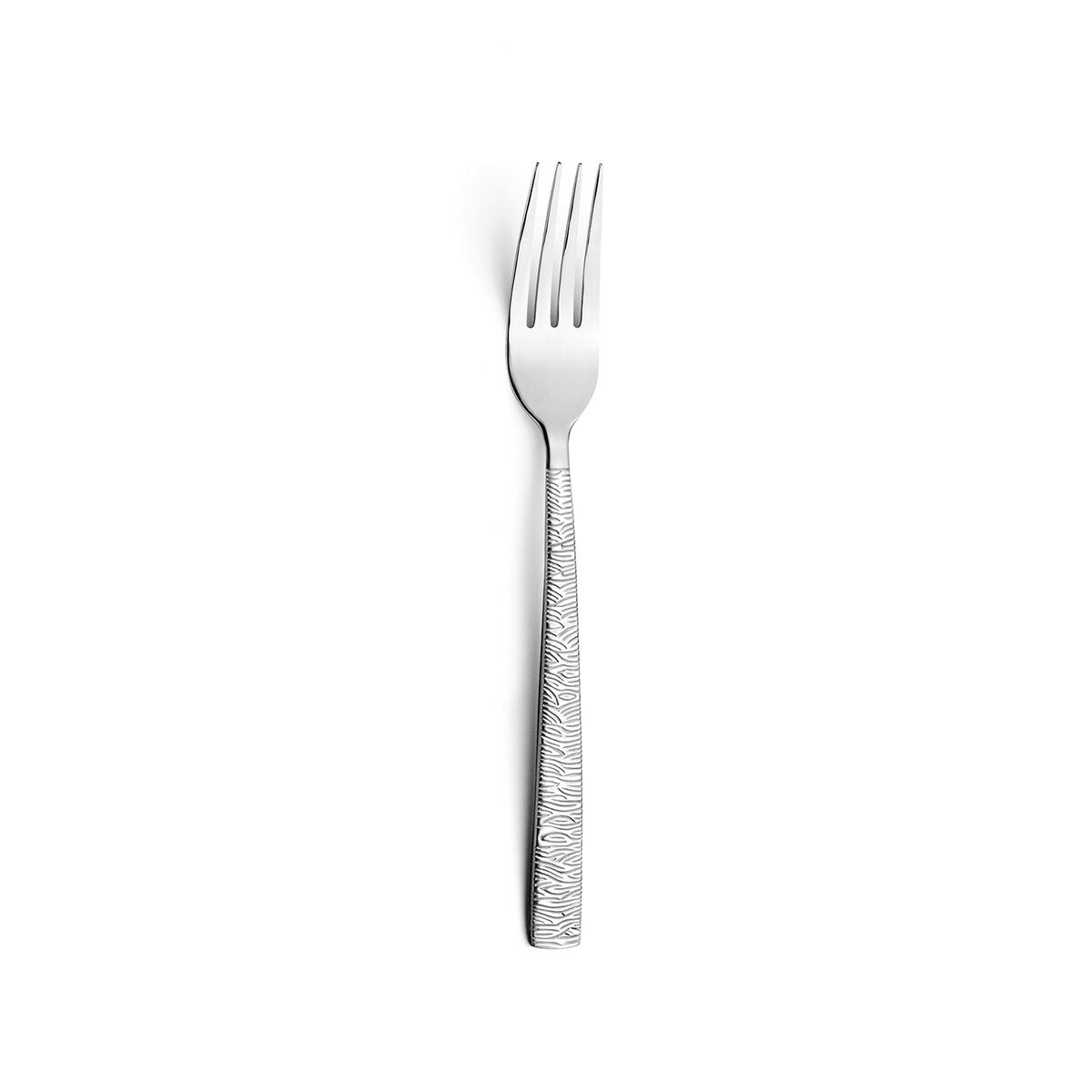 Fork Set Havane Jungle Metal Stainless steel 12 Units