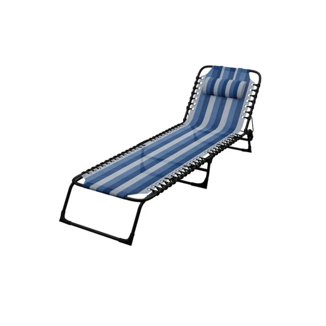 Sun-lounger Blue 190 x 27 x 58 cm