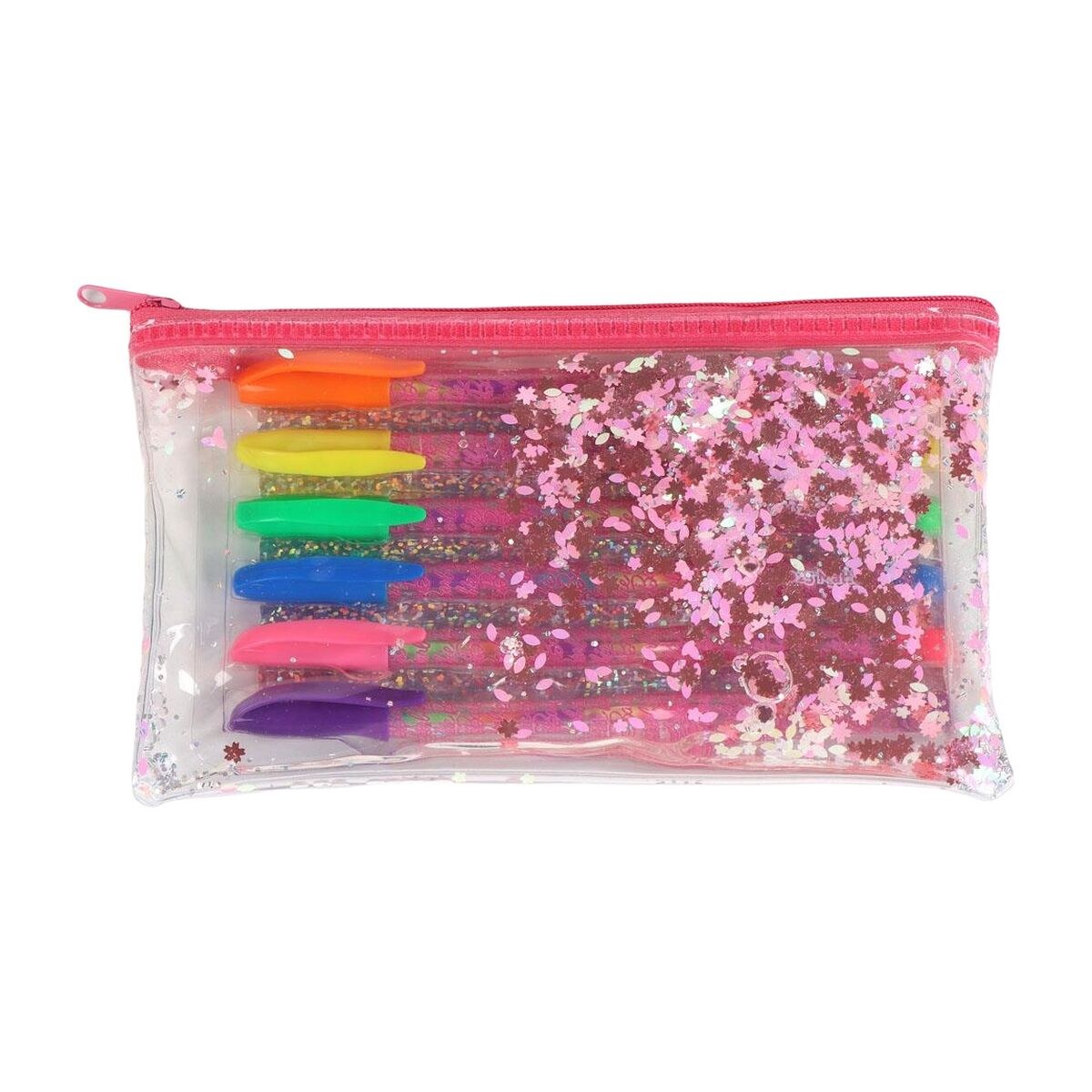 Set of Biros fuchsia