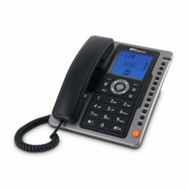 Landline Telephone Gramo Blue Black