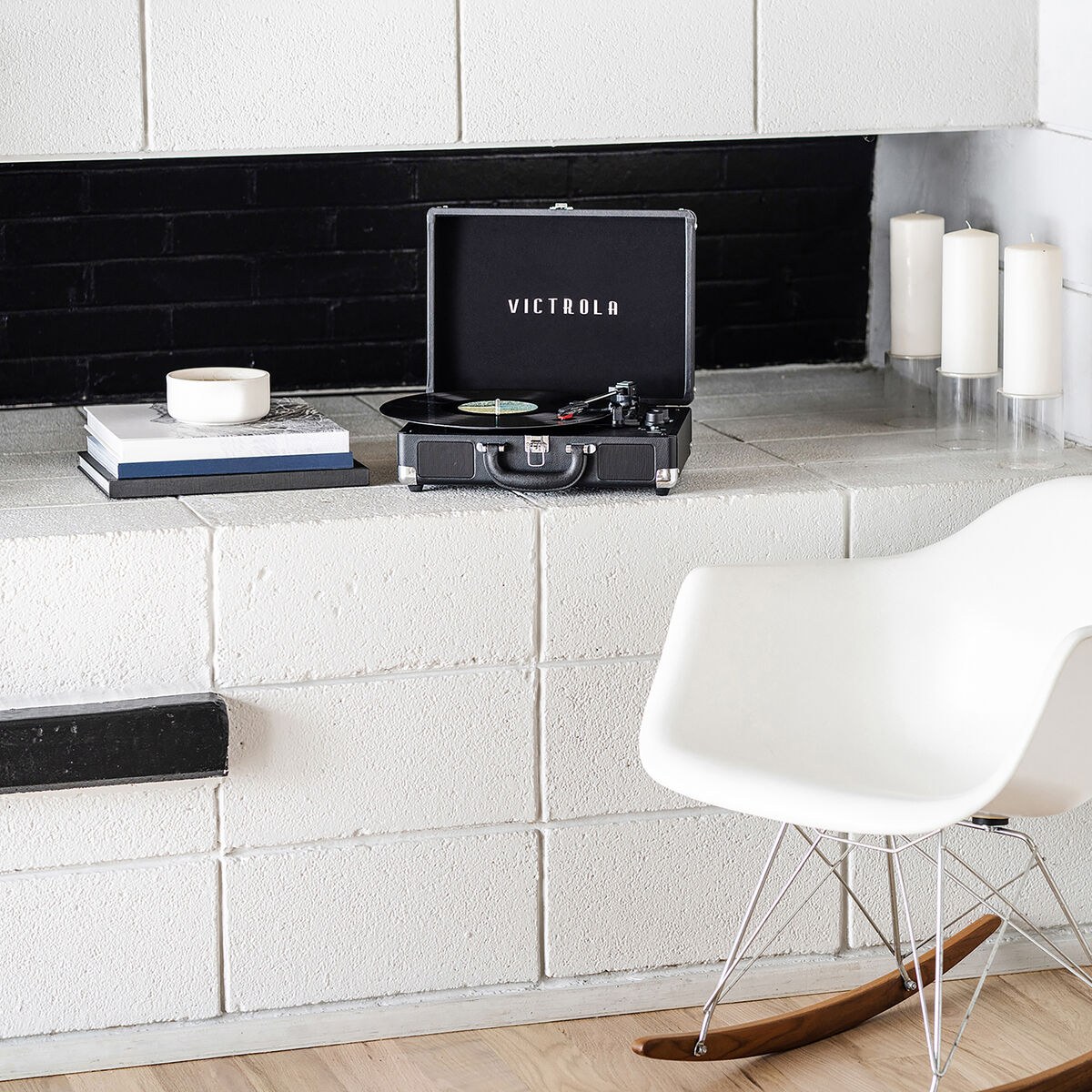Record Player Journey Black
