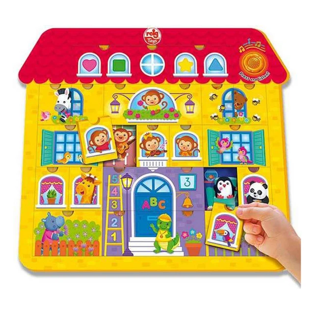 Puzzle Constructor House Musical 21 Pieces 17 x 37 x 41,5 cm (17 x 37 x 41,5 cm)