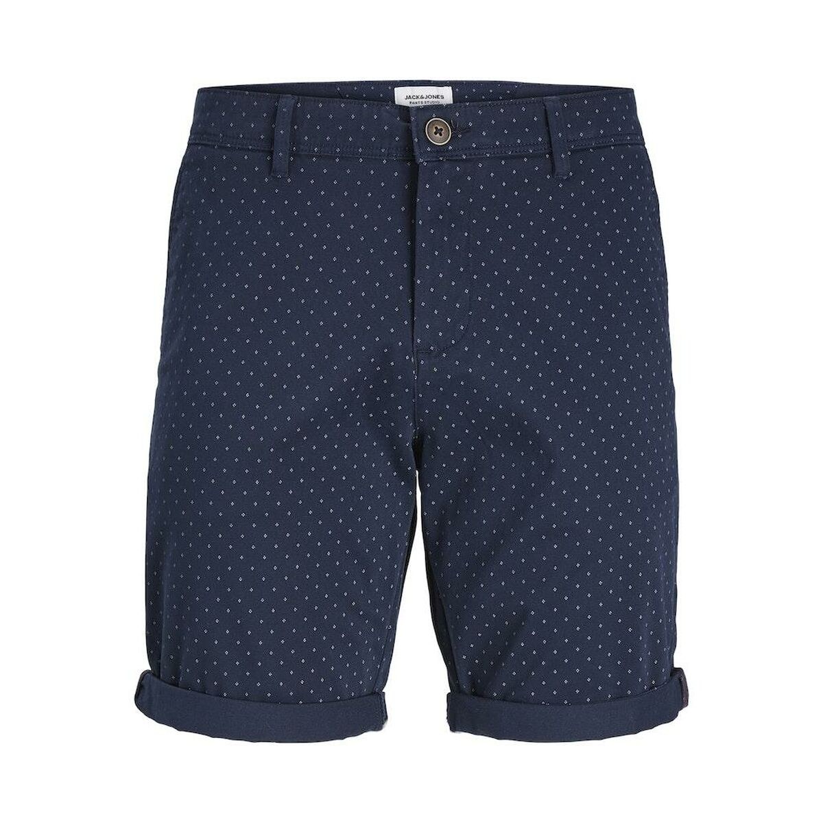 Men's Shorts JPSTBOWIE SHORTS SA PRINTED MID SN 12230336 Navy Blue