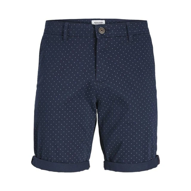 Men's Shorts JPSTBOWIE SHORTS SA PRINTED MID SN 12230336 Navy Blue