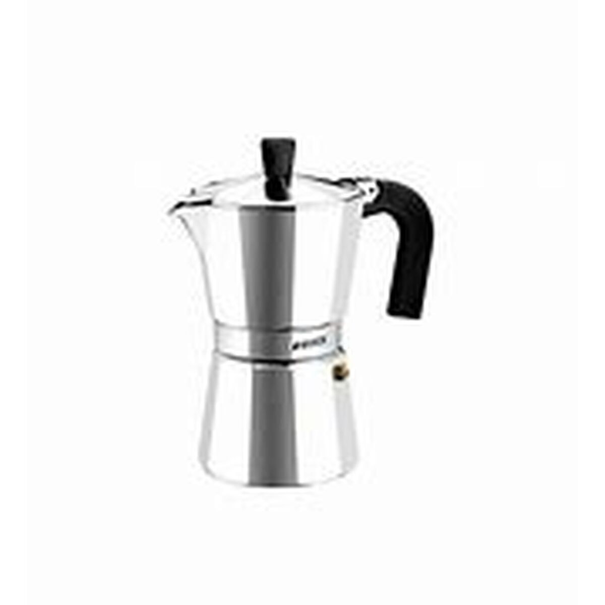 Italian Coffee Pot Braisogona_M620001 Silver 1 Cup