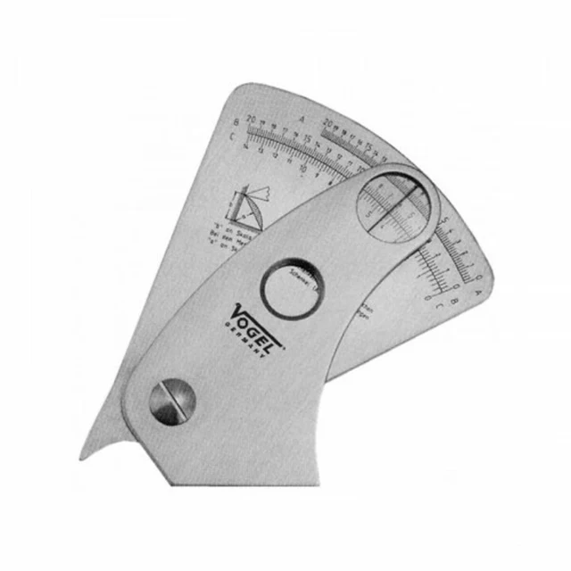 Gauge Stainless steel 0,03 mm