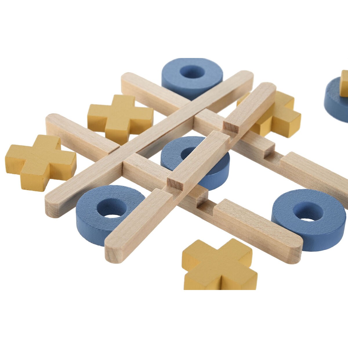 Three-in-a-Row Game Tic Tac Toe 18 x 6 x 3 cm