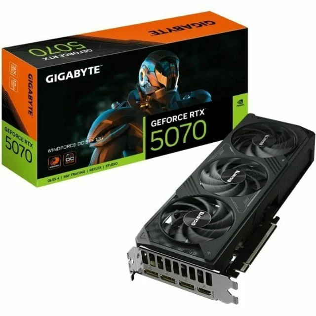 Graphics card GV-N5070WF3OC-12GD nvidia geforce rtx 5070 12 GB GDDR6 GDDR7