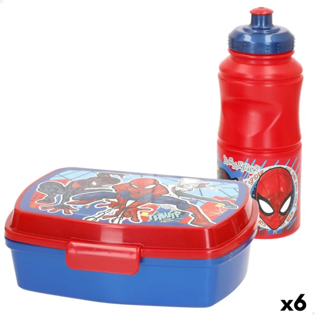 Sandwich Box Plastic 380 ml 17 x 5,5 x 13,5 cm (6 Units)