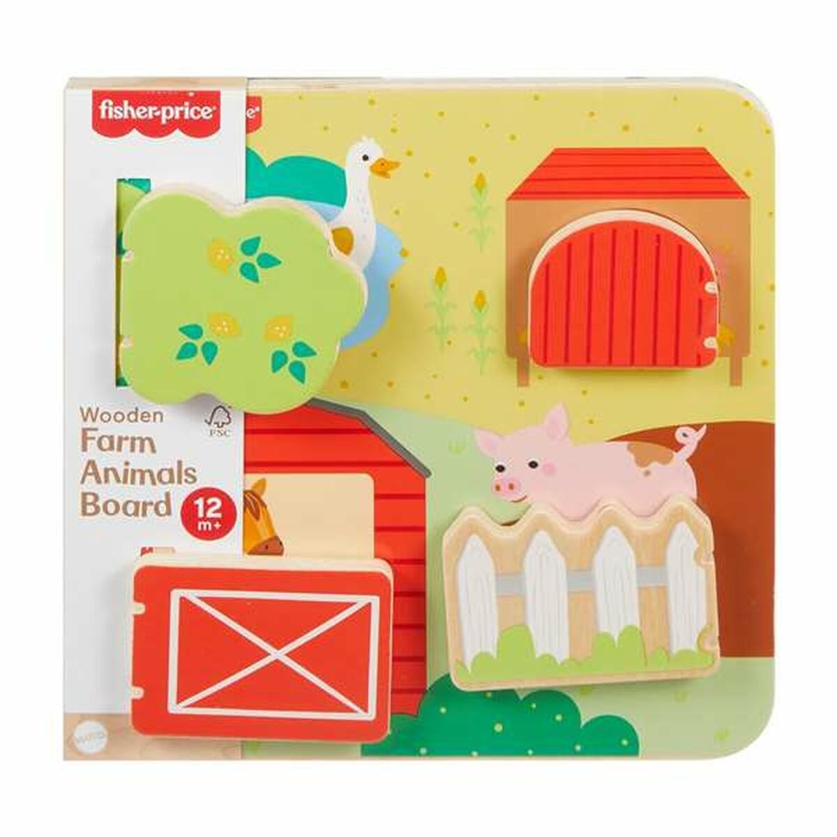 Baby toy 20 x 20 x 1,91 cm animals