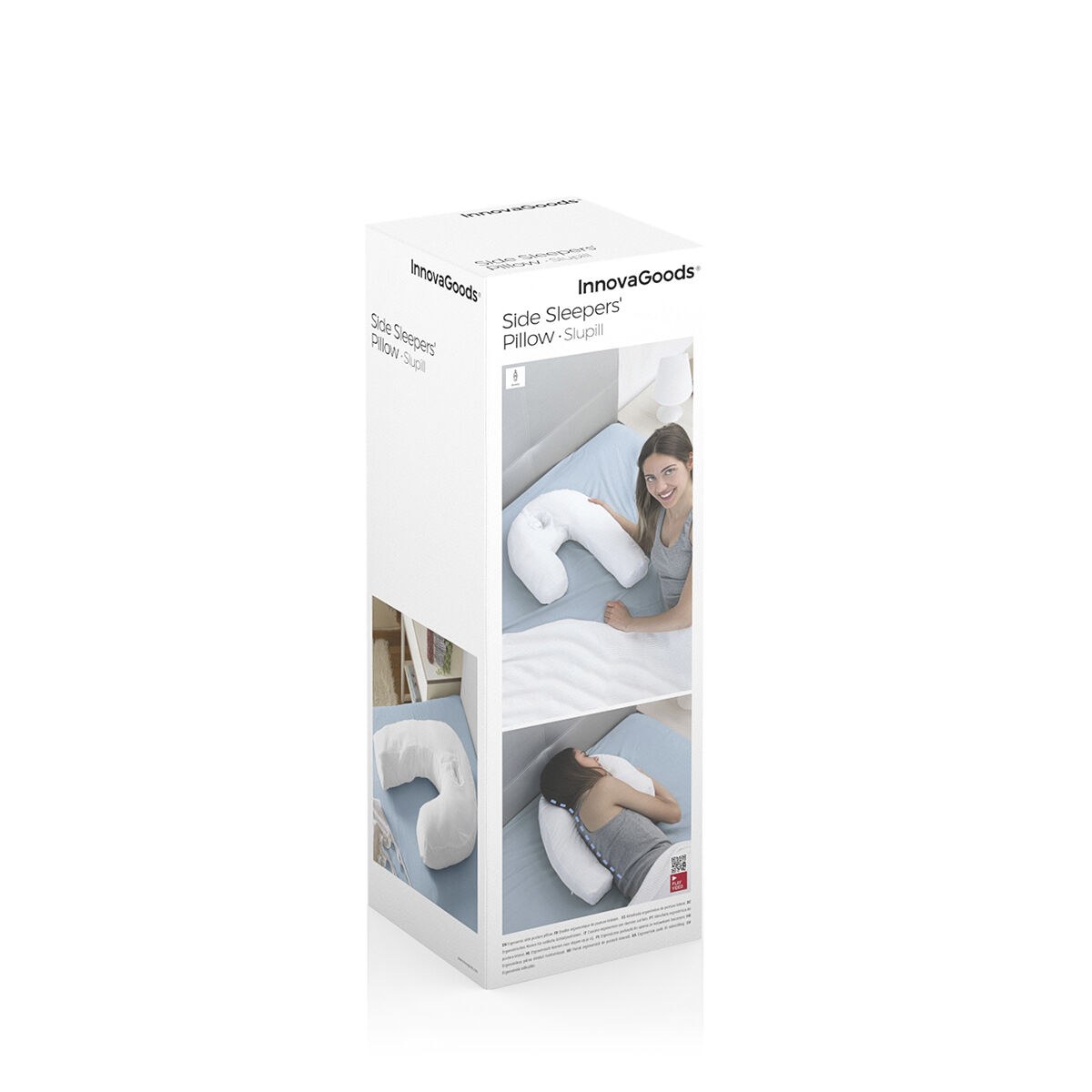 U Side Sleepers Ergonomic Pillow Slupill