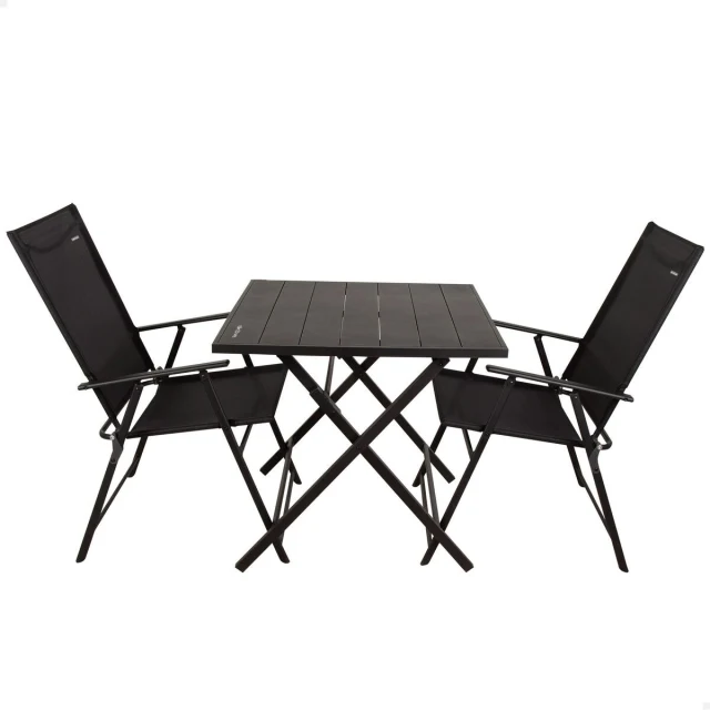 Table set with 2 chairs 75 x 70 x 75 cm (3 Pieces)
