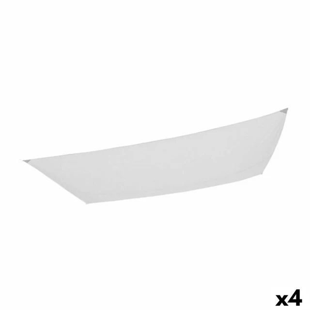 Shade Sails Triangular White 200 x 0,5 x 300 cm (4 Units)